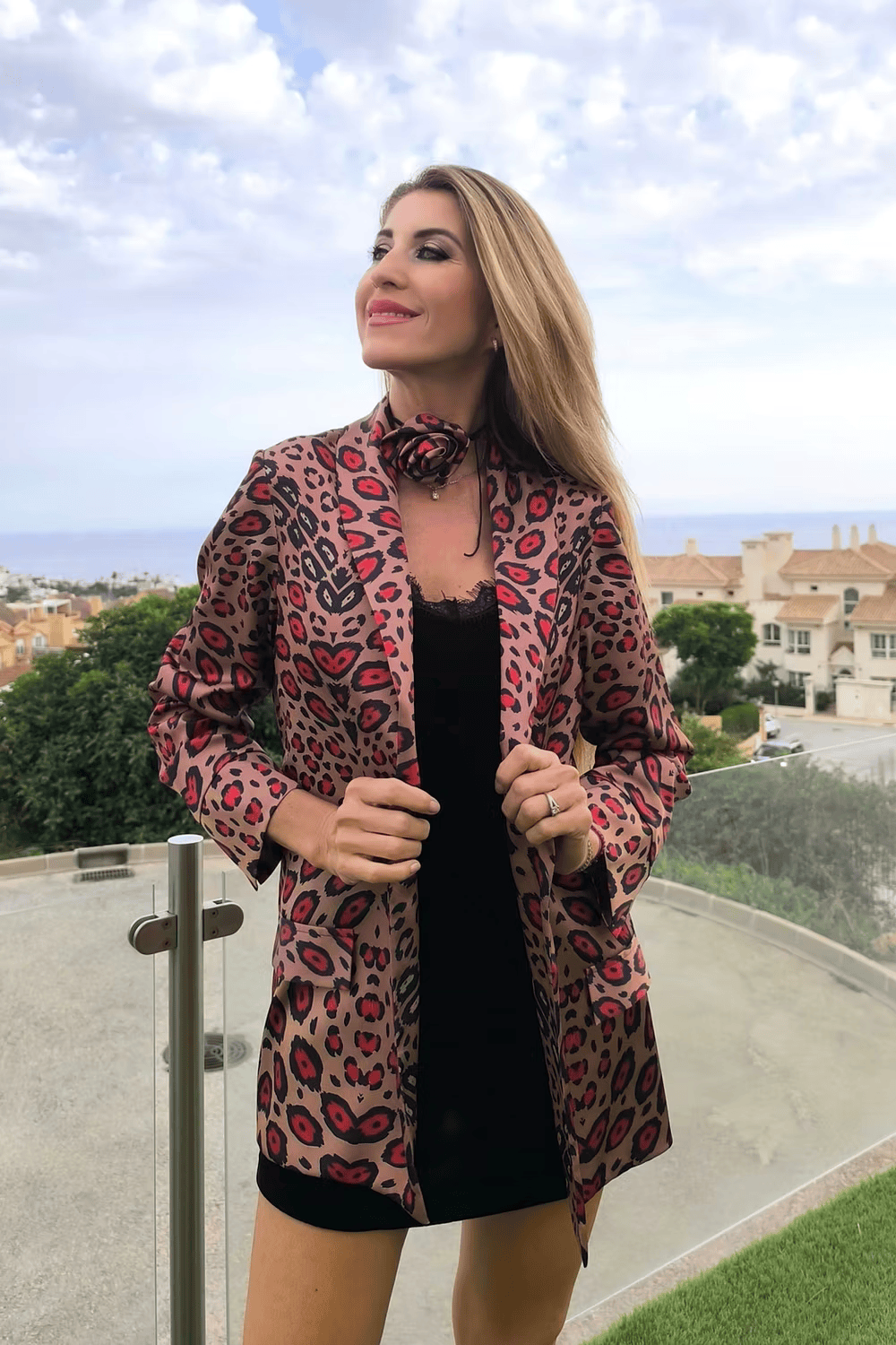 Leopardo Rosso Blazer