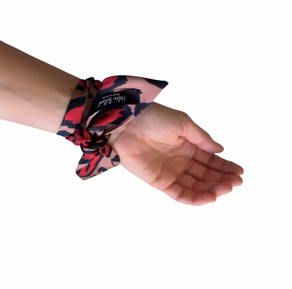 Leopardo Rosso Bracciale Infinity