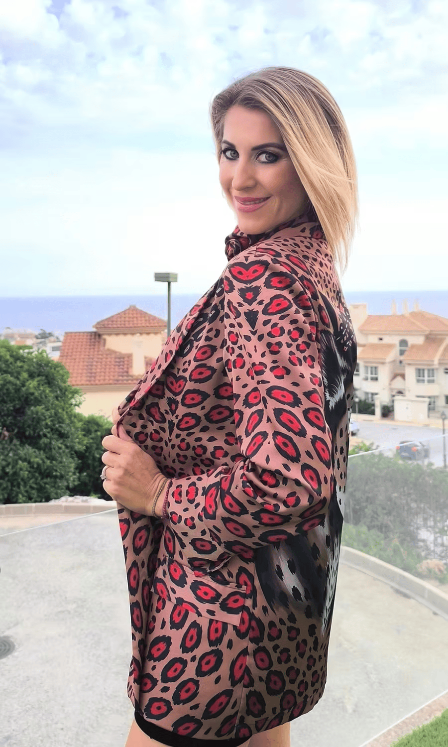 Leopardo Rosso Blazer