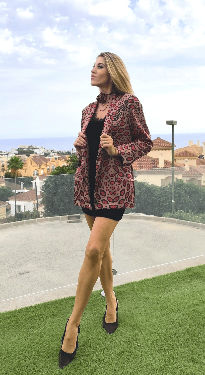 Leopardo Rosso Blazer