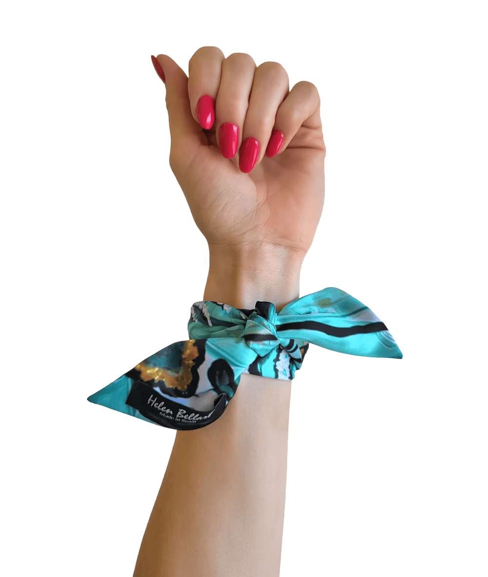 Cavallo Marino Nero Bracciale Infinity