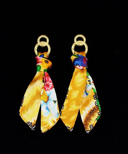 Gatto fortunato Orecchini in Seta