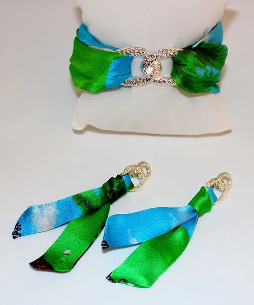 Golf Lady Orecchini in Seta