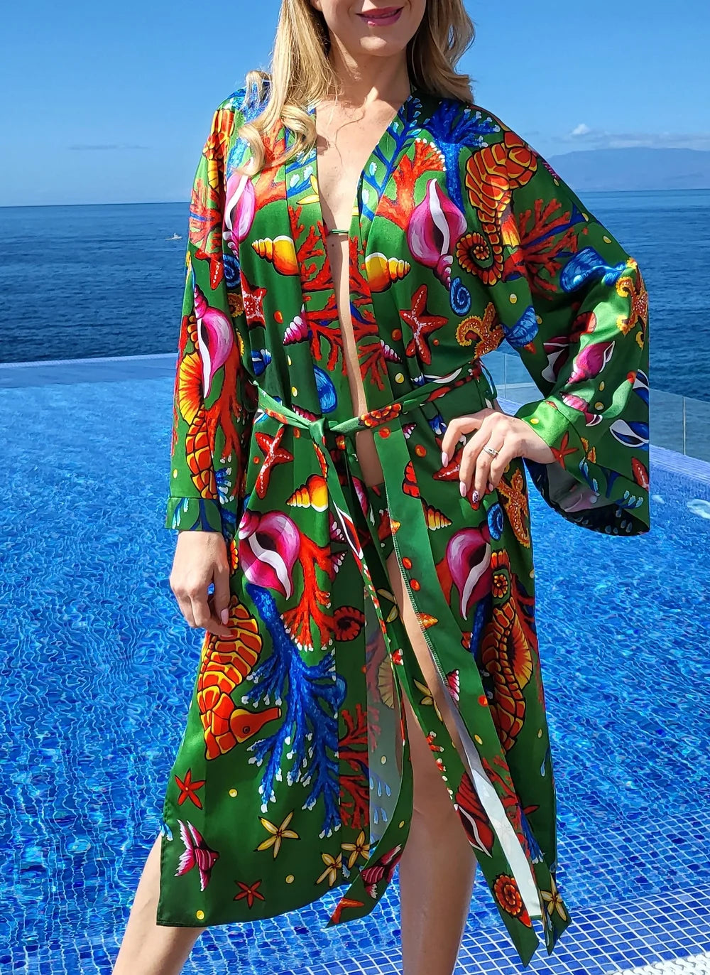 Cavallo Marino Arancio Kimono - Sconto 30%