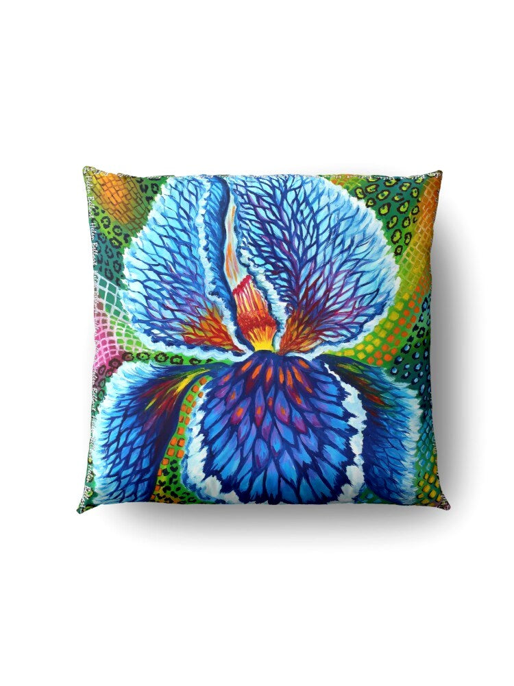 Iris Blu Fodera per Cuscino