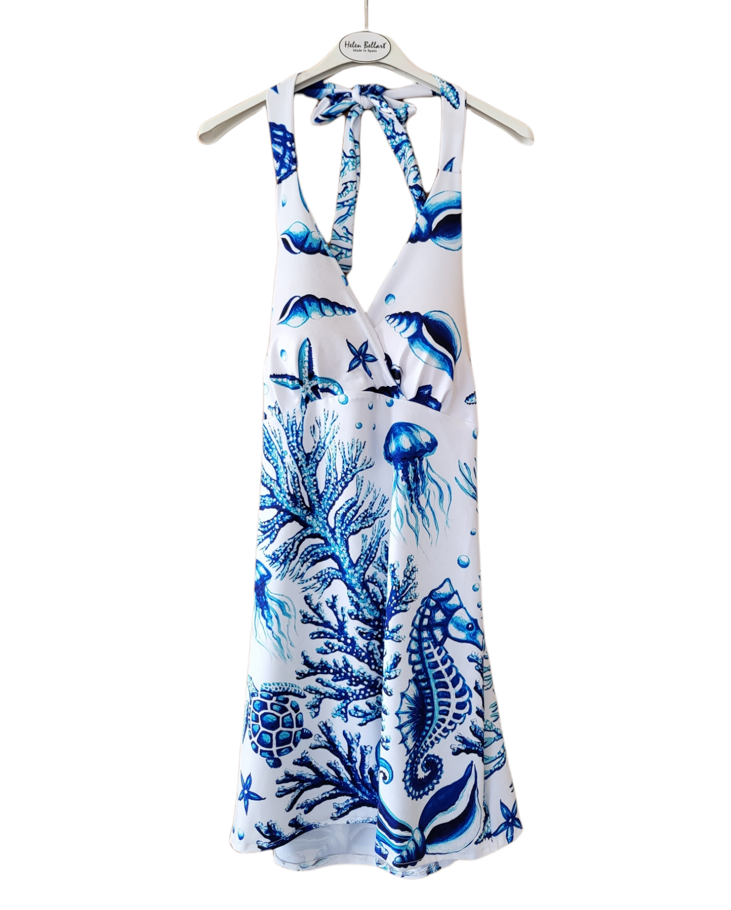 Cavallo Marino Blu - Vestito Backless -