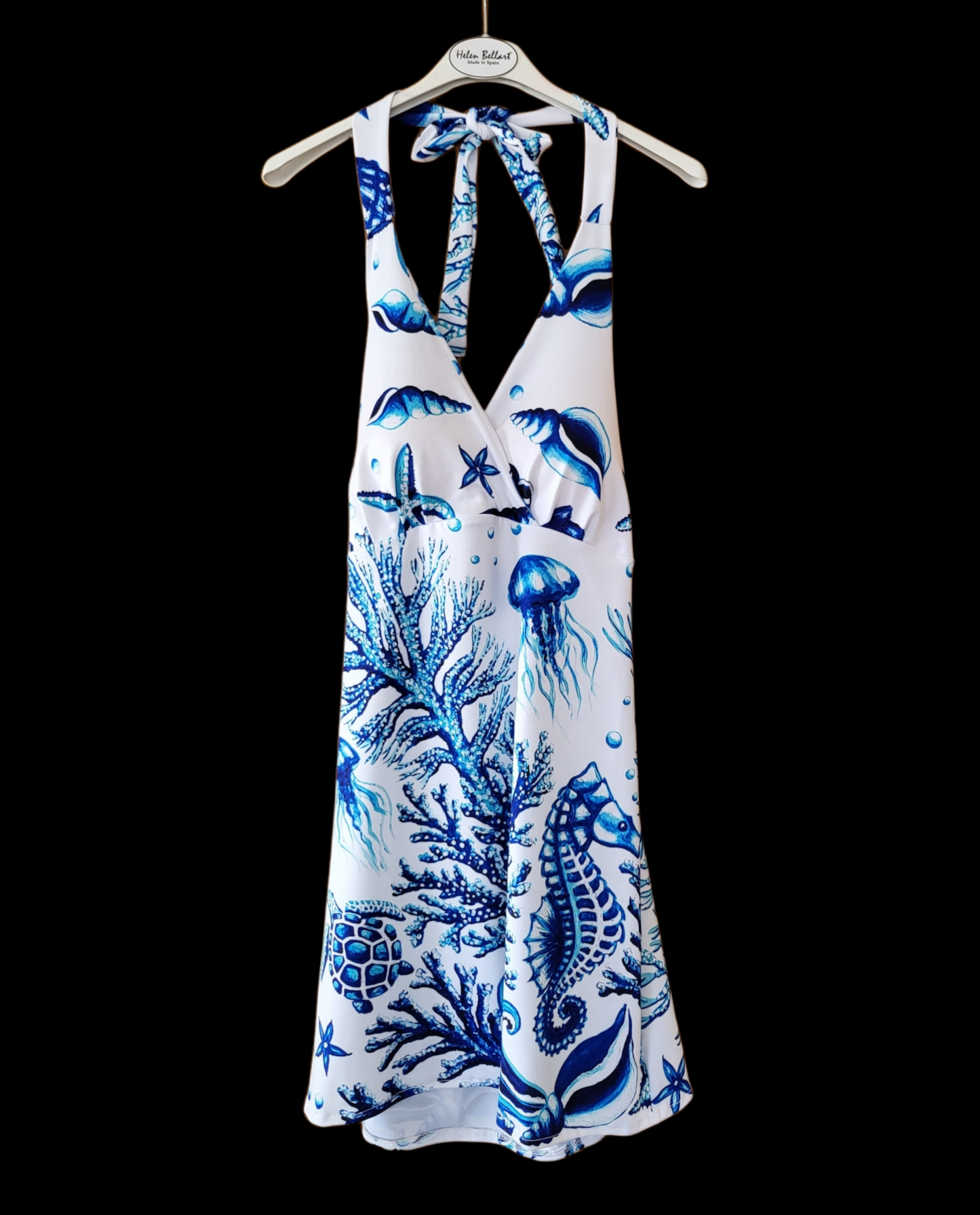 Cavallo Marino Blu - Vestito Backless -