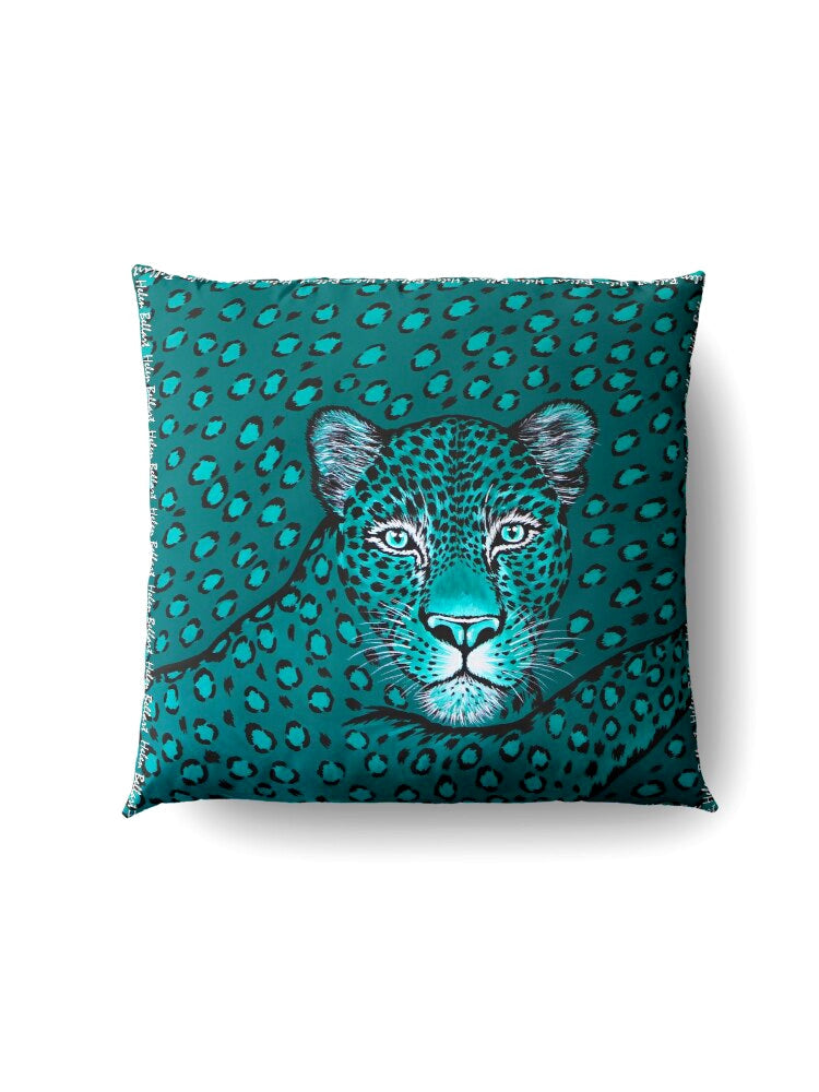 Leopardo Esmeralda per Cuscino