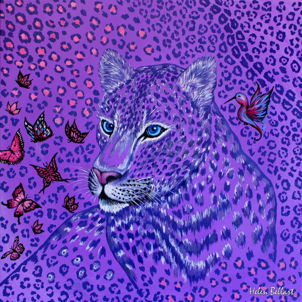 Selvaggio Viola - Set Bracciale& Orecchini in Seta -