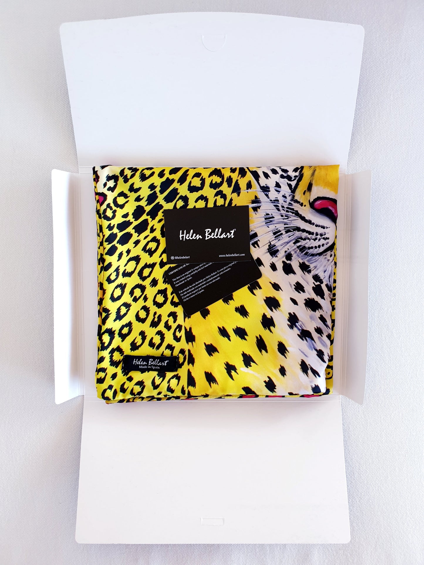 Leopardo Giallo Fodera per Cuscino