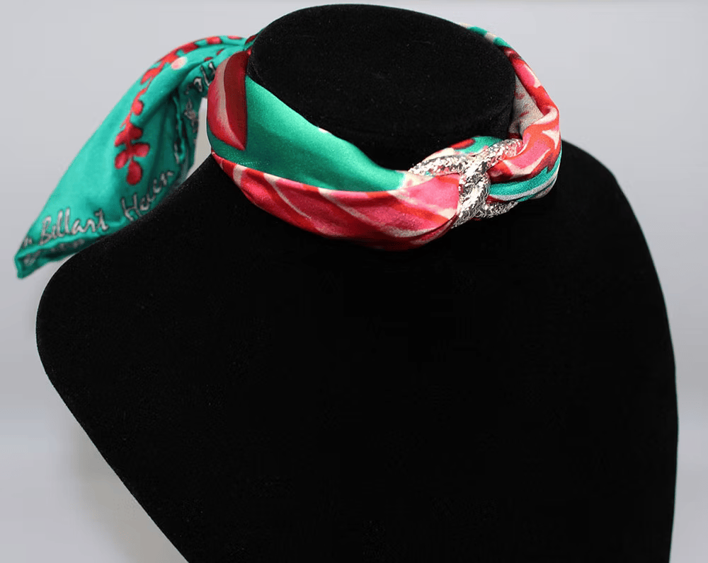 Cavallo Marino Rosa Collana Girocollo