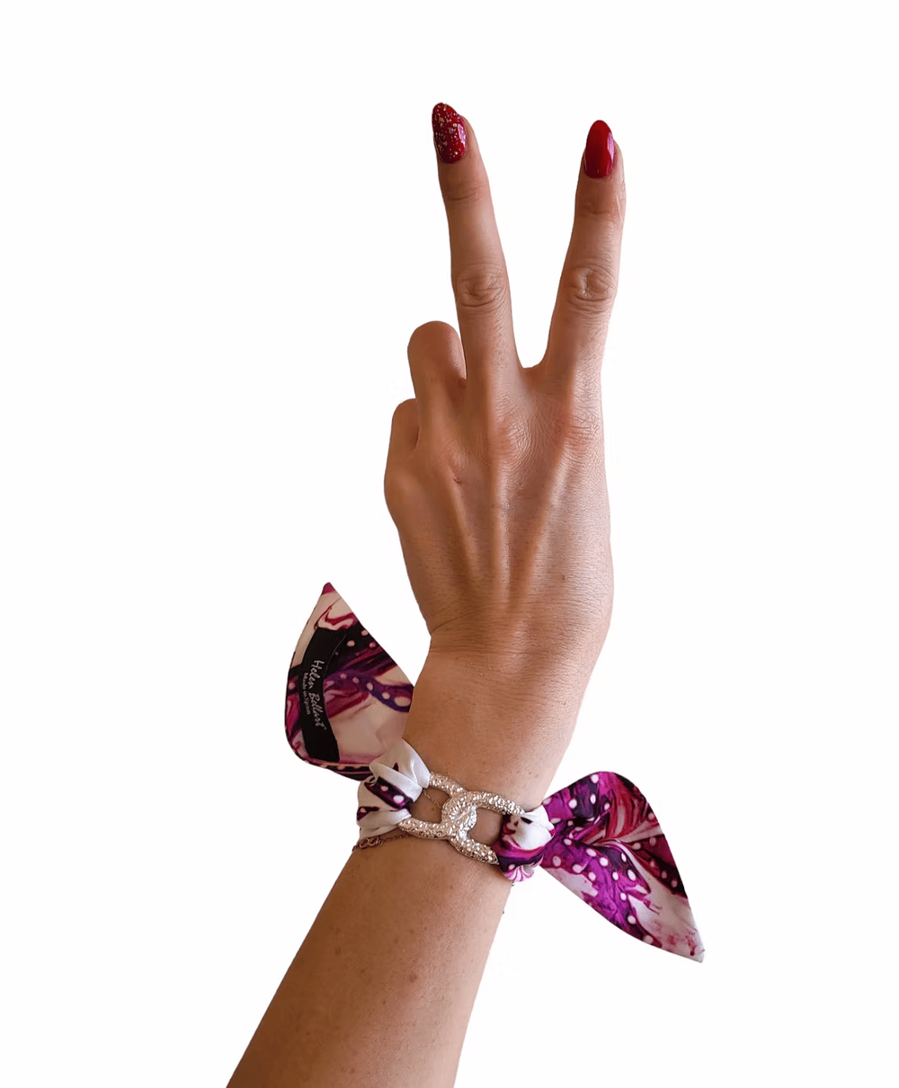 Cavallo Marino Viola Bracciale Infinity