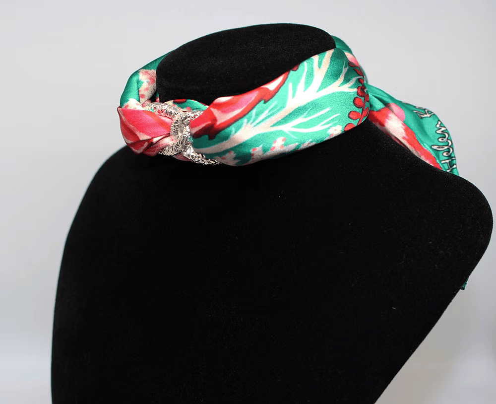 Cavallo Marino Rosa Collana Girocollo