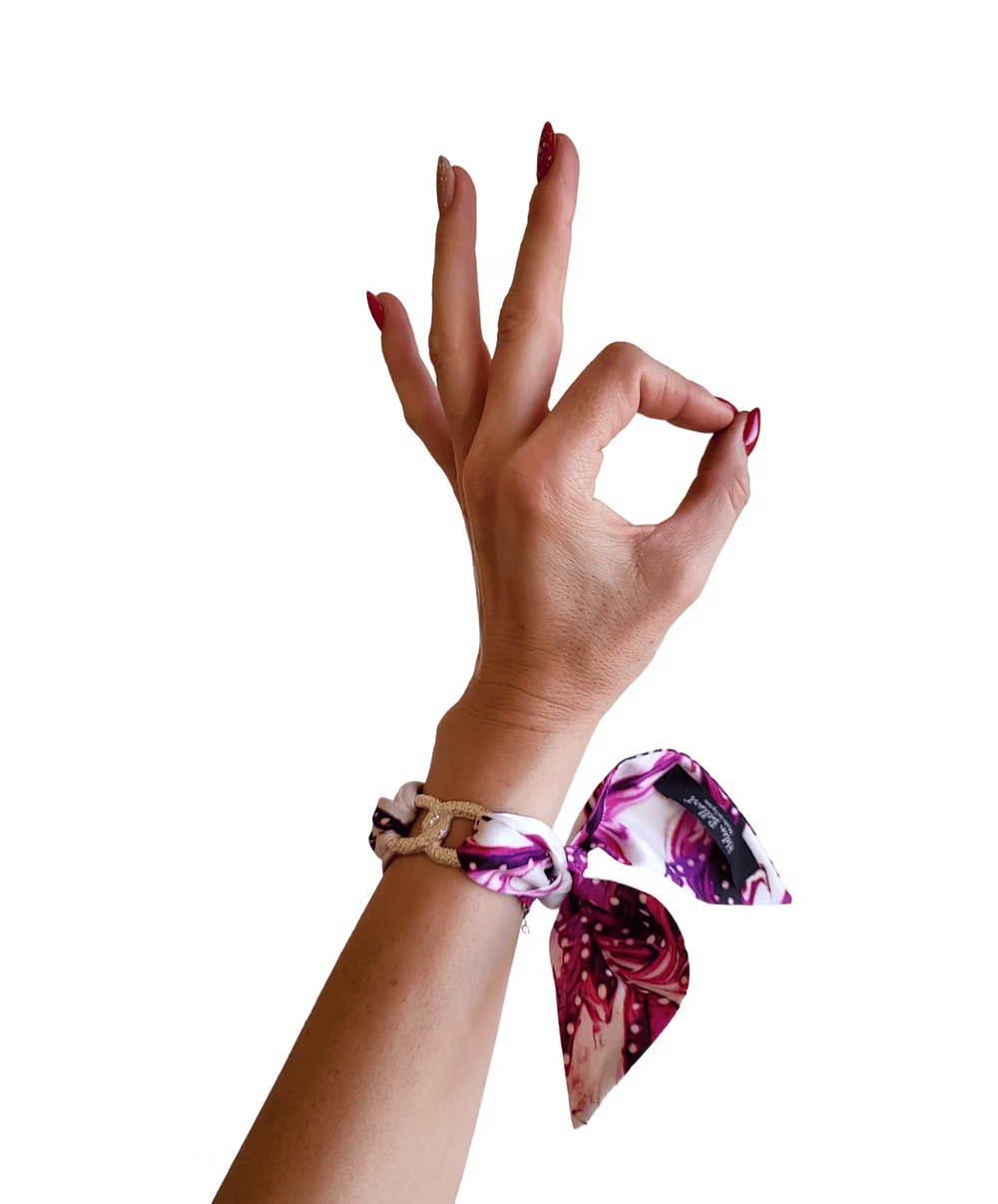 Cavallo Marino Viola Bracciale Infinity