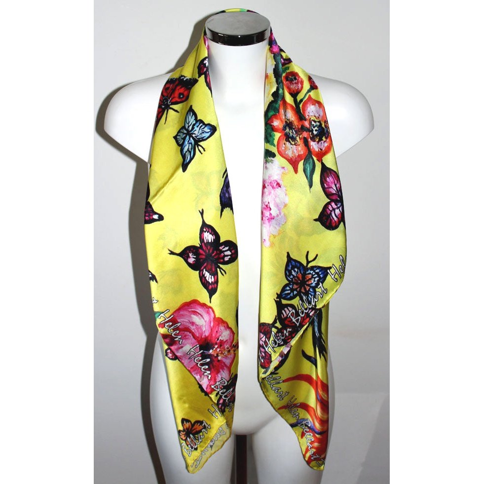 Farfalla Paradiso Foulard in Seta cm. 110x110 Sconto 40%