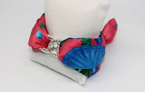 Fondale Marino Set Bracciale&Orecchini in Seta   Sconto 30%