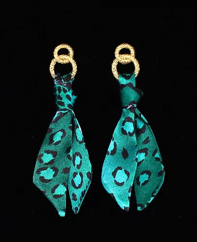 Leopardo Esmeralda Set Bracciale & Orecchini