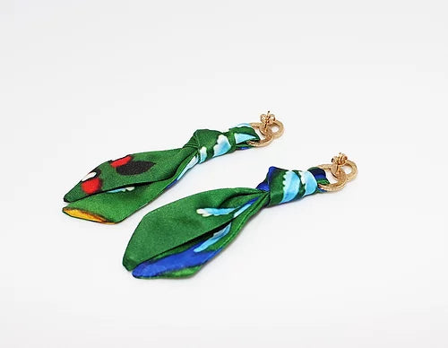 Cavallo Marino Arancio Set Bracciale & Orecchini
