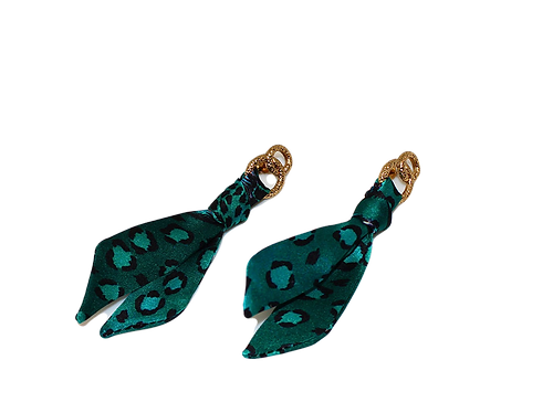 Leopardo Esmeralda Set Bracciale & Orecchini