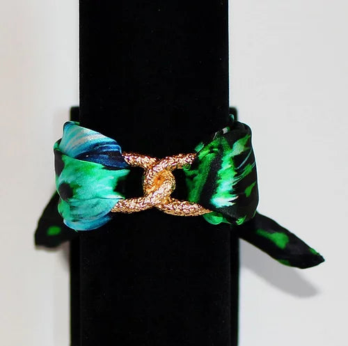 Tigre Verde Bracciale Infinty