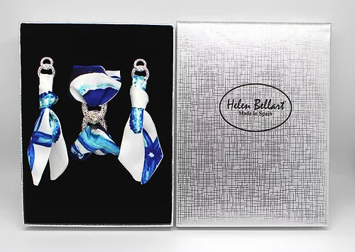 Cavallo Marino Blu Set Bracciale & Orecchini