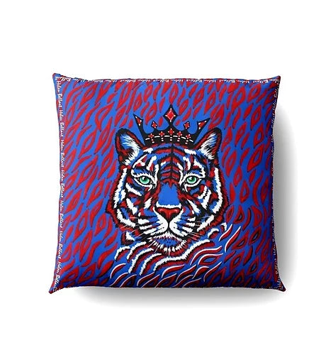 Tigre Blu Fodera per Cuscino