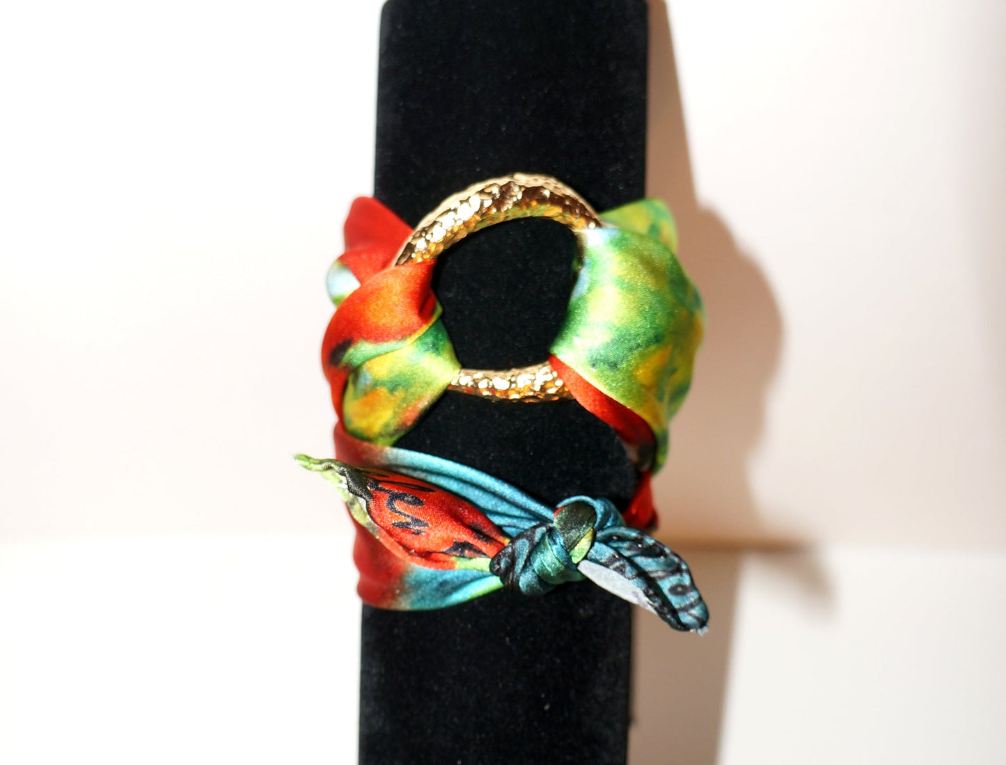 Papaveri Bracciale in Seta
