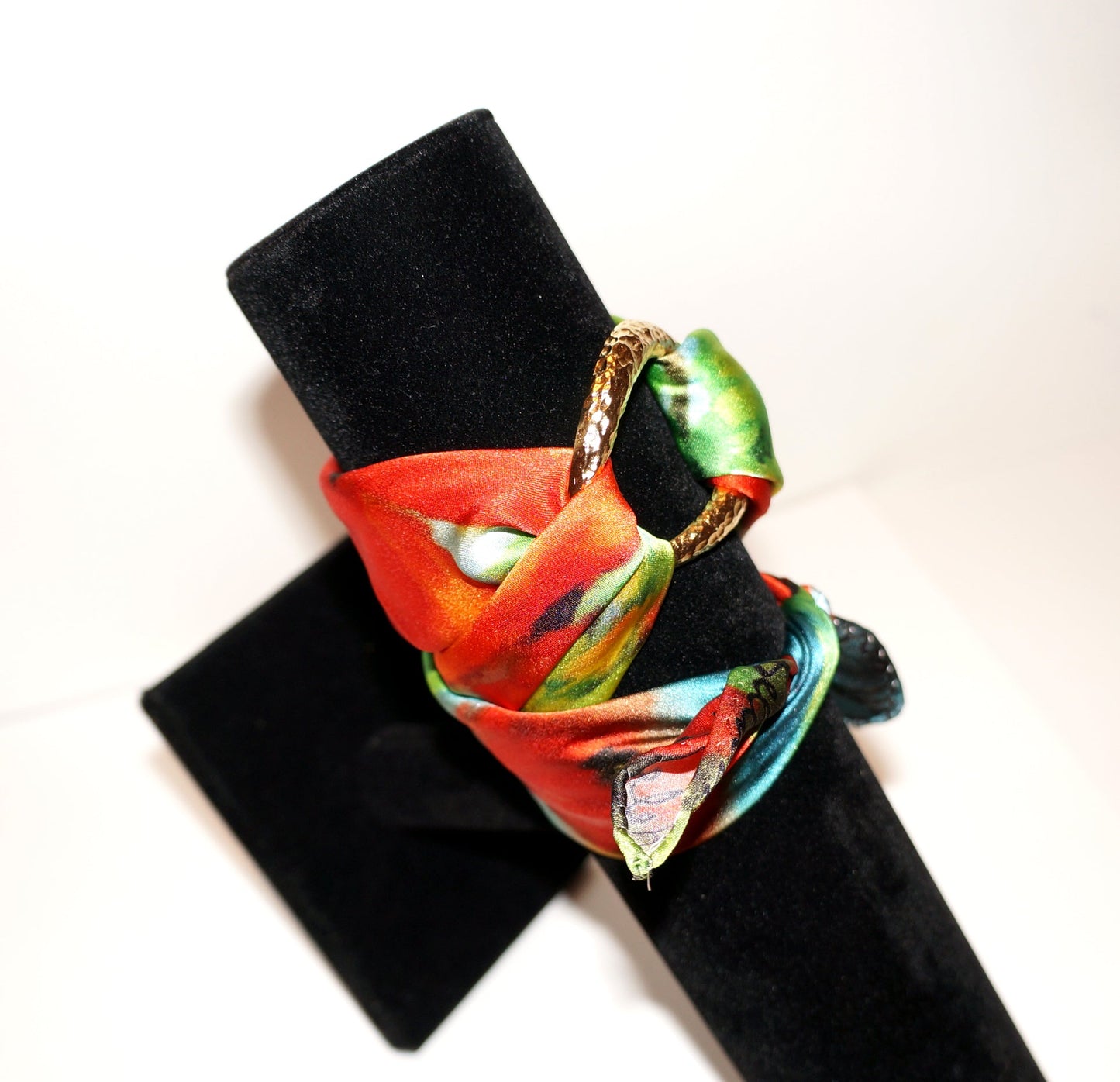 Papaveri Bracciale in Seta