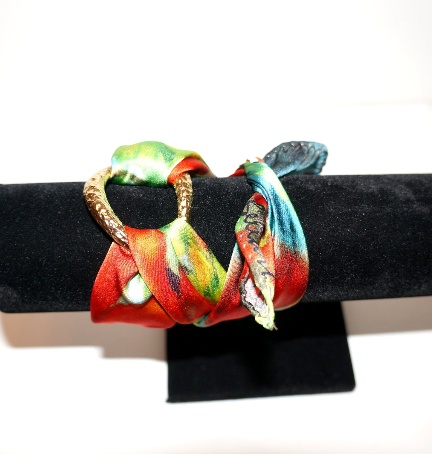 Papaveri Bracciale in Seta