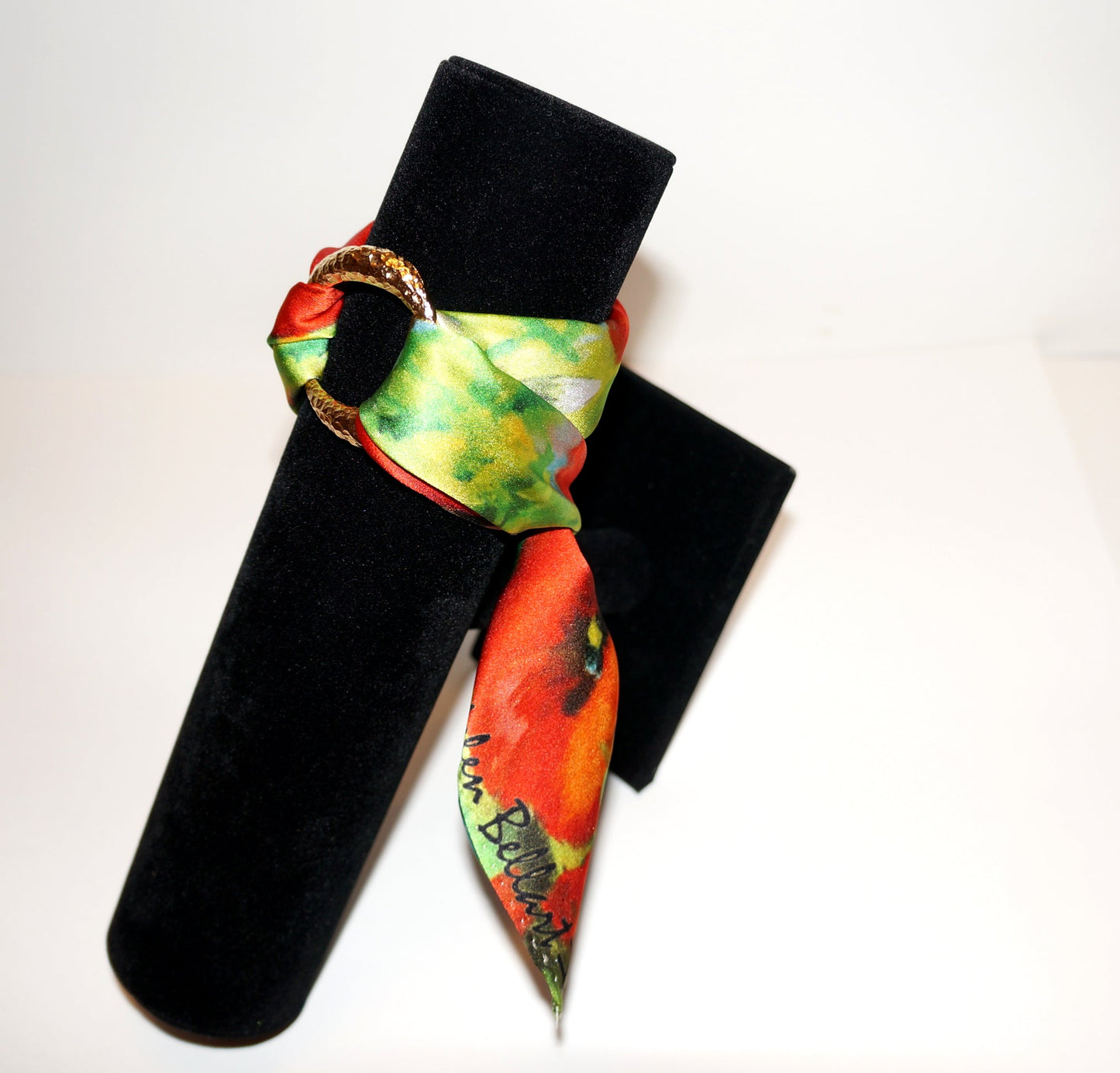 Papaveri Bracciale in Seta