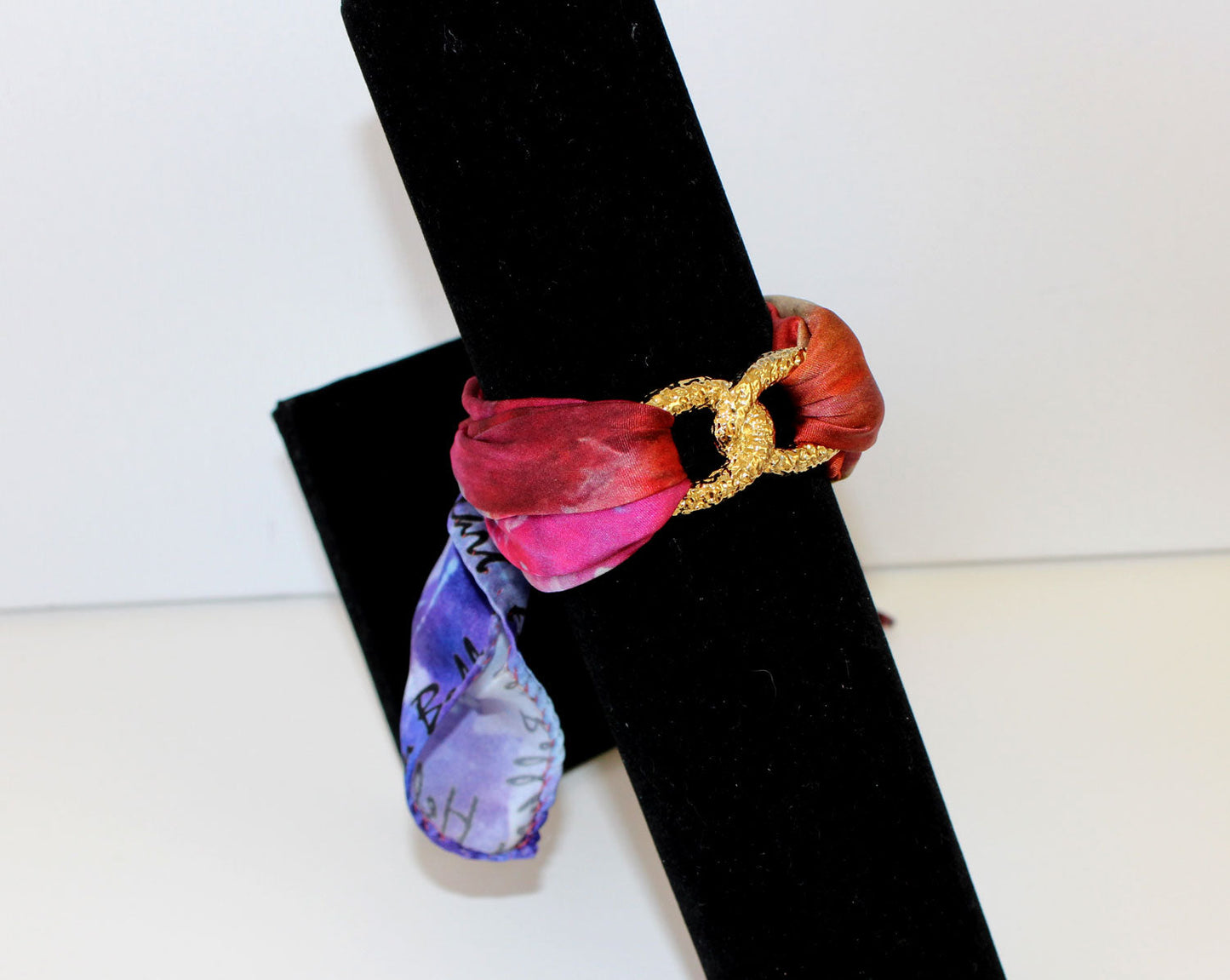 Iris in Fiore Bracciale Infinity in Seta