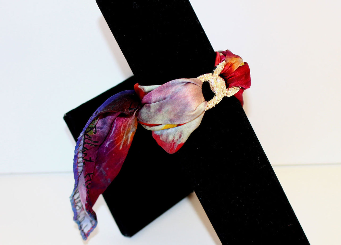 Iris in Fiore Bracciale Infinity in Seta