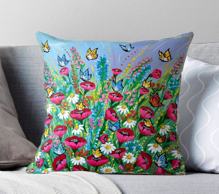 Fiori di Primavera Fodera per Cuscino