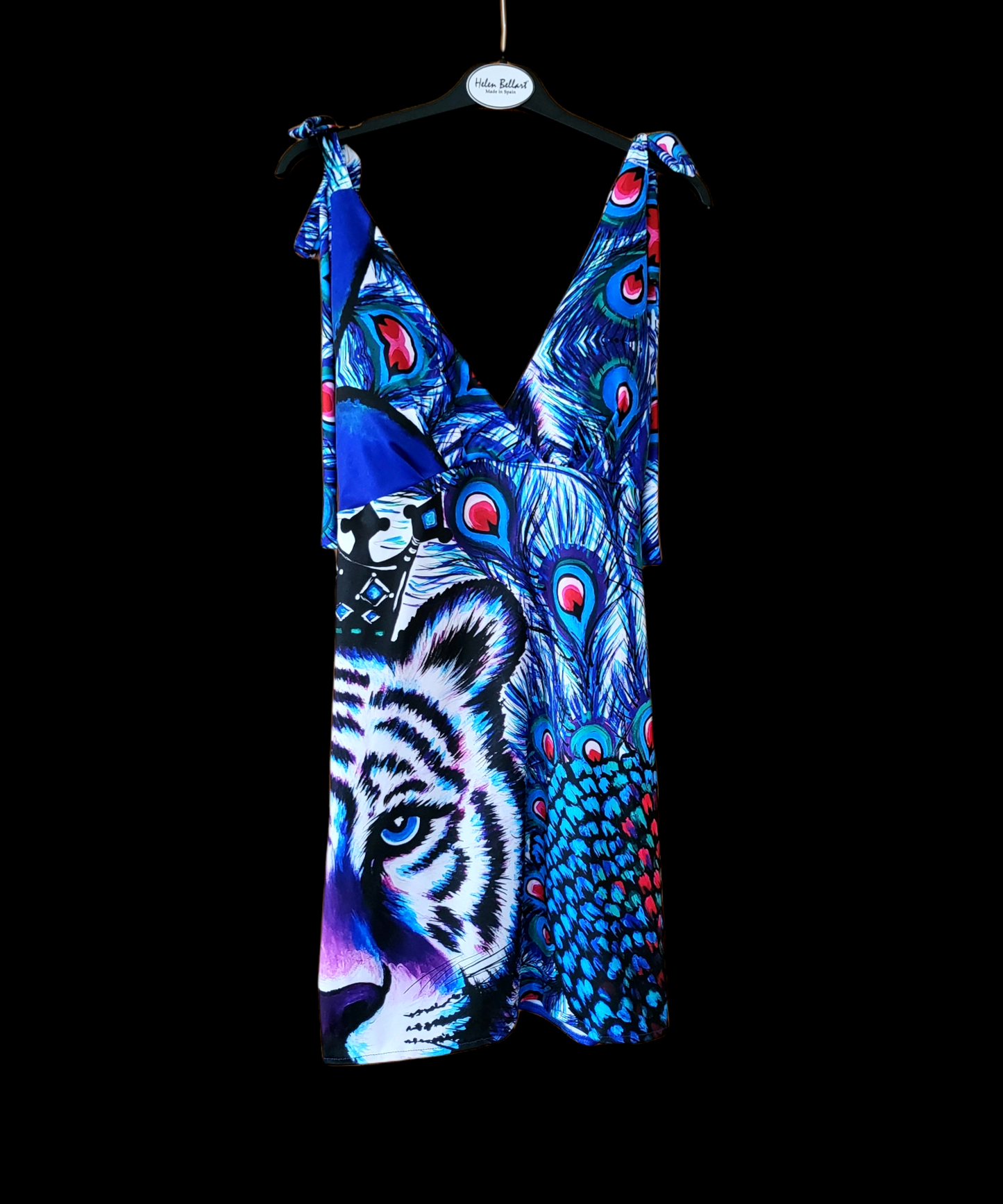 Tigre & Pavone Vestito Backless